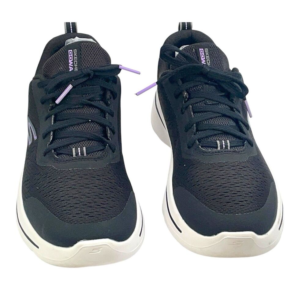 Skechers Glide Step Athletic Running Sneakers Women's Black Mesh Low Top Size 8 - Picture 3 of 7